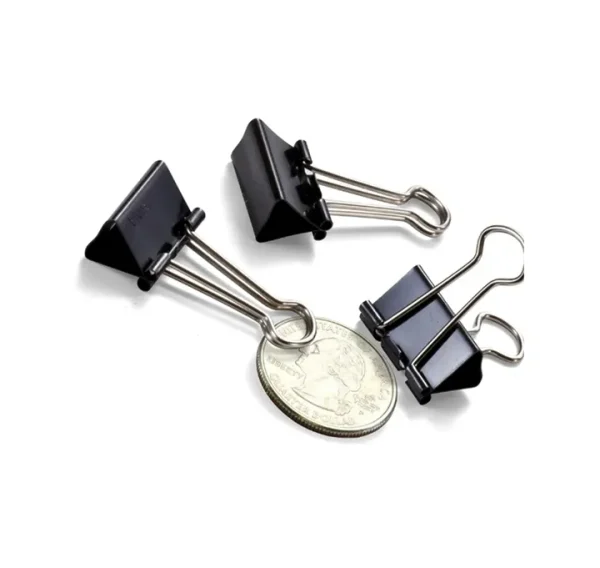 Small binder clips packet- 12 each