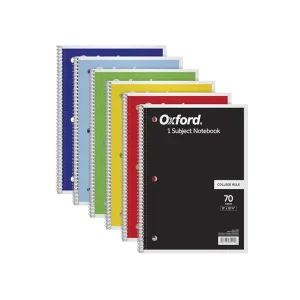 Subject Book (70 pages)