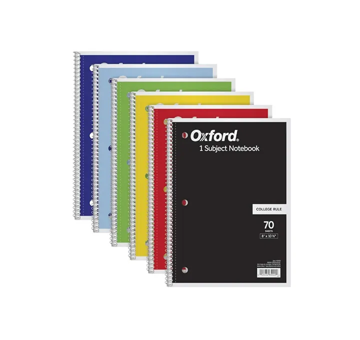 Subject Book (70 pages)